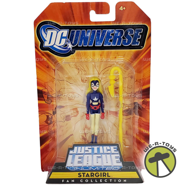 DC Universe Justice League Unlimited Stargirl Fan Collection Figure Mattel NRFP