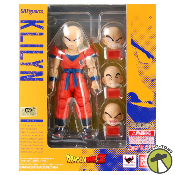 S.H. Figuarts Dragonball Z Krillin Action Figure Bandai
