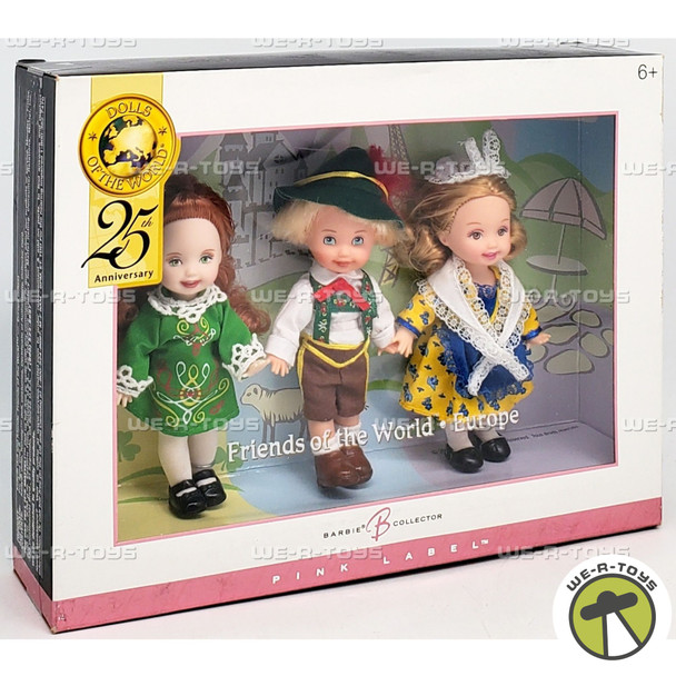 Barbie Dolls of The World Kelly and Friends Europe Gift Set 2005 Mattel H6903