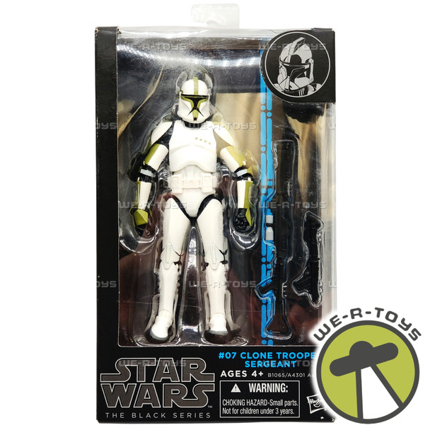 Star Wars The Black Series Clone Trooper Sergeant Figure 2017 Hasbro E1229 NEW