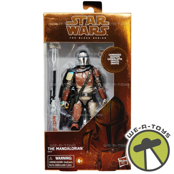 Star Wars The Black Series The Mandalorian Carbonized Action Figure 2019 NEW