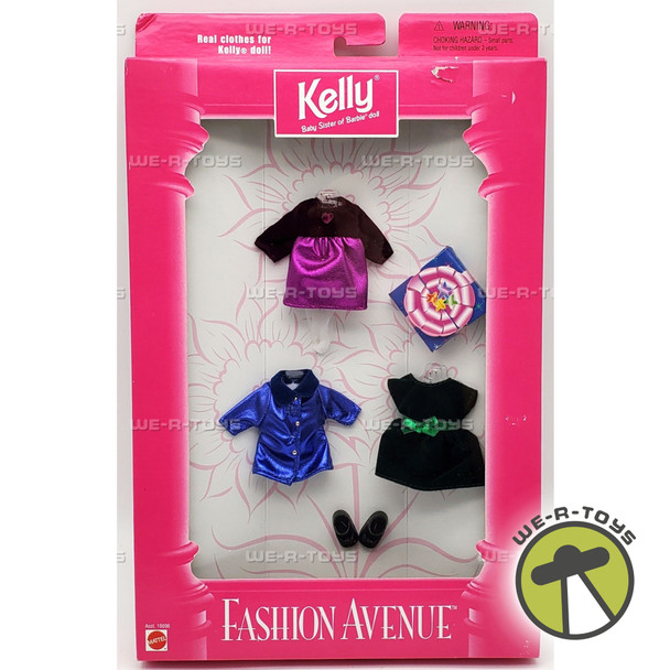 Barbie Fashion Avenue Kelly Baby Sister of Barbie Clothes Mattel #16696 NRFB