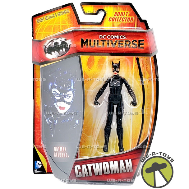 DC Comics Multiverse Batman Returns Catwoman Figure 2013 Mattel BHD33