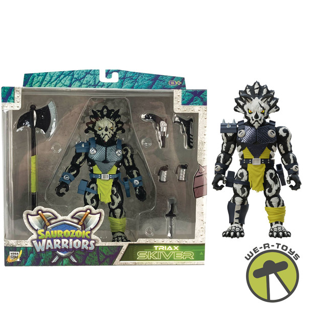 Boss Fight Studio Saurozoic Warriors Triax Skiver Night Lands Deco 6 IN