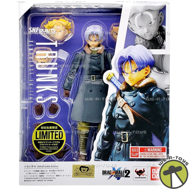 S.H. Figuarts Dragon Ball Xenoverse Trunks Figure 2017 Bandai Tamashii Nations