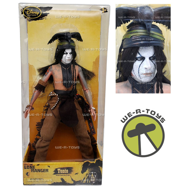 Disney The Lone Ranger Tonto Deluxe 12" Action Figure NRFB