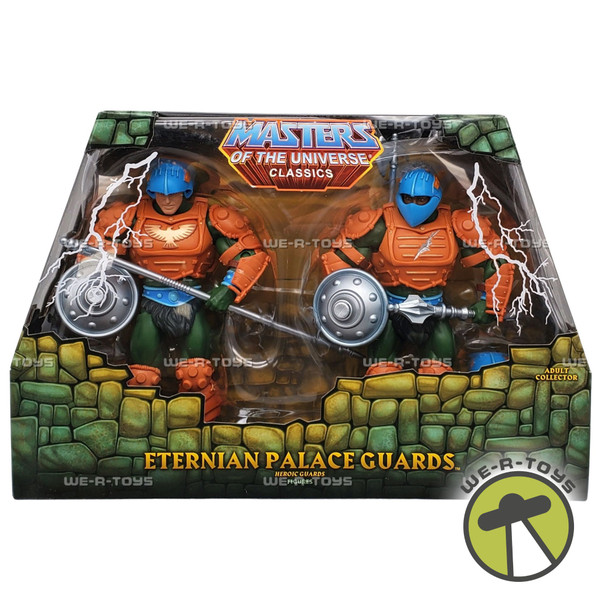 MOTU Classics Eternian Palace Guards Heroic Guards Figures 2010 Mattel NRFP