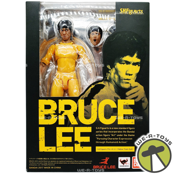 S.H. Figuarts Bruce Lee (Yellow Track Suit) Action Figure 2017 Tamashii Nations