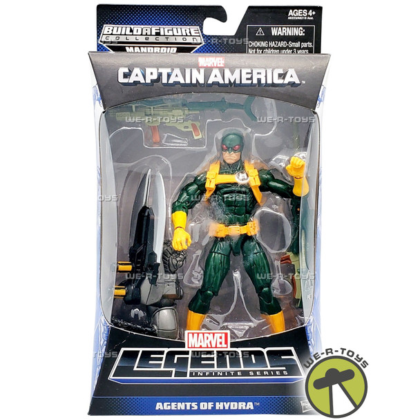 Marvel Legends Infinite Series Captain America Agents of Hydra Action Figure
