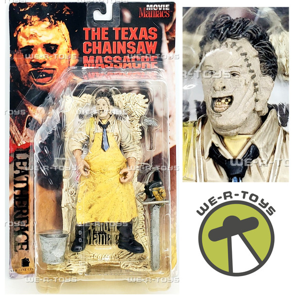 Texas Chainsaw Massacre Leatherface Movie Maniacs Series 1 Figure 1998 Clean