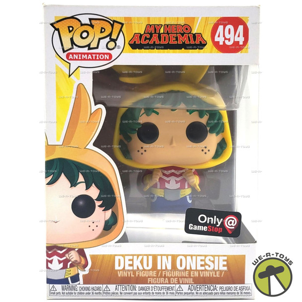 Funko Pop Animation My Hero Academia Deku In All Might Costume Figure #494