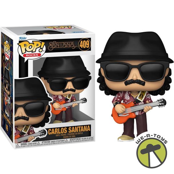 Funko Pop Rocks 409 Santana Carlos Santana Vinyl Figure