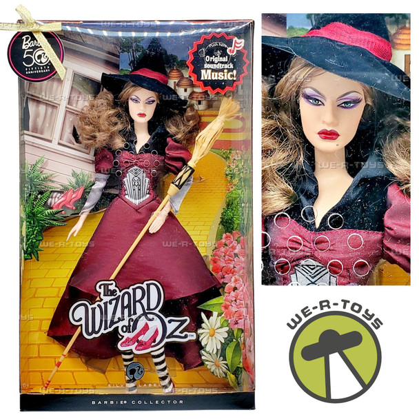 The Wizard of Oz Wicked Witch of the East Barbie Doll 2009 Mattel N6588