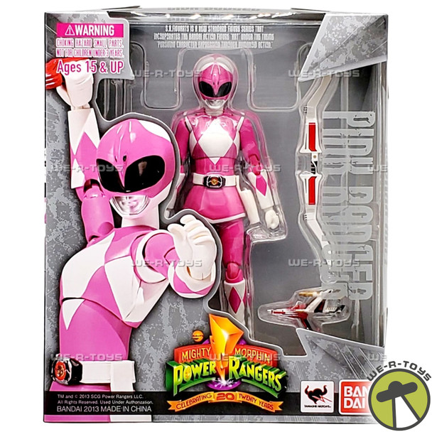 S.H. Figuarts Mighty Morphin Power Rangers Pink Ranger Action Figure 2013 Bandai