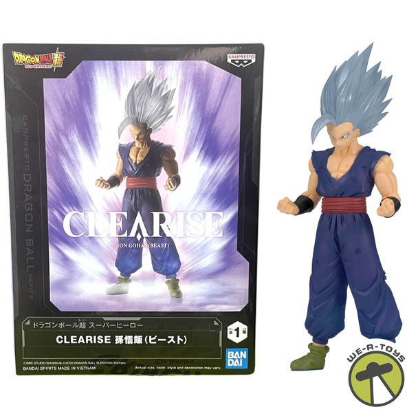 Dragon Ball Super Super Hero Clearise Son Gohan Beast Figure Banpresto