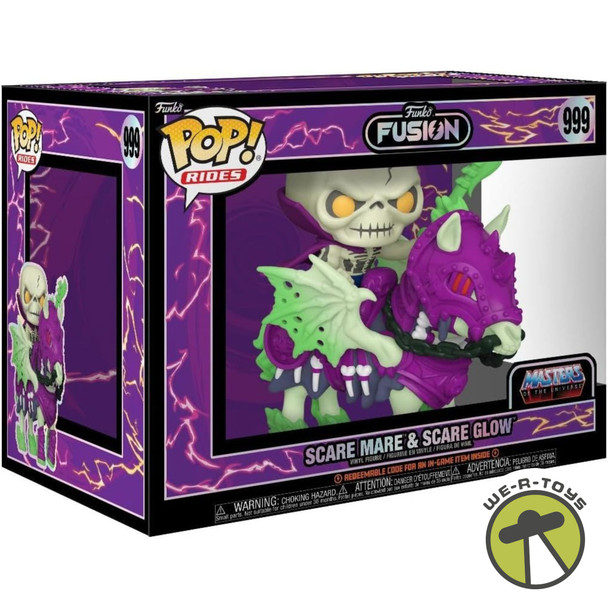 Funko Pop Rides Fusion 999 MOTU Scare Mare and Scare Glow Vinyl Figure