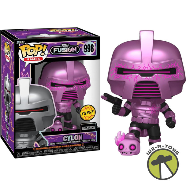 Funko Pop Games 998 Fusion Battlestar Galactica Cylon Chase Vinyl Figure