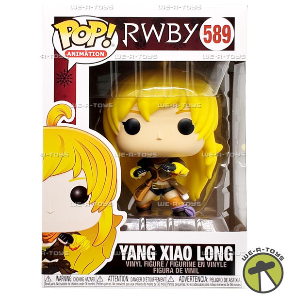 Funko POP Animation RWBY Yang Xiao Long 589 Vinyl Figure