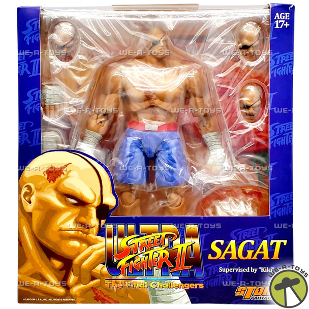 Street Fighter II Ultra The Final Challengers Sagat Action Figure Bandai