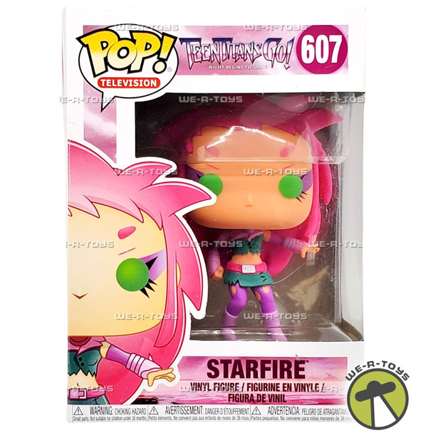 Funko POP TV Teen Titans GO Night Begins to Shine Starfire 607 Figure