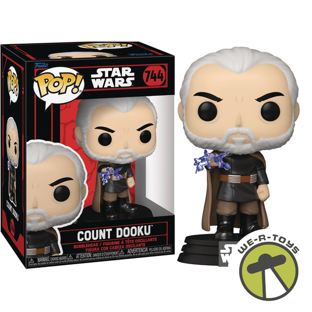 Funko Pop 744 Star Wars Darkside Count Dooku Vinyl Figure 2024