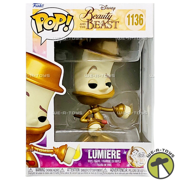 Funko POP Disney Beauty and The Beast Lumiere 1136 Figure