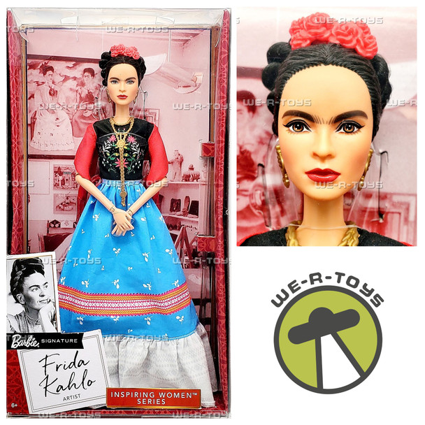 Barbie Inspiring Women Series Frida Kahlo Doll 2017 Mattel FJH65