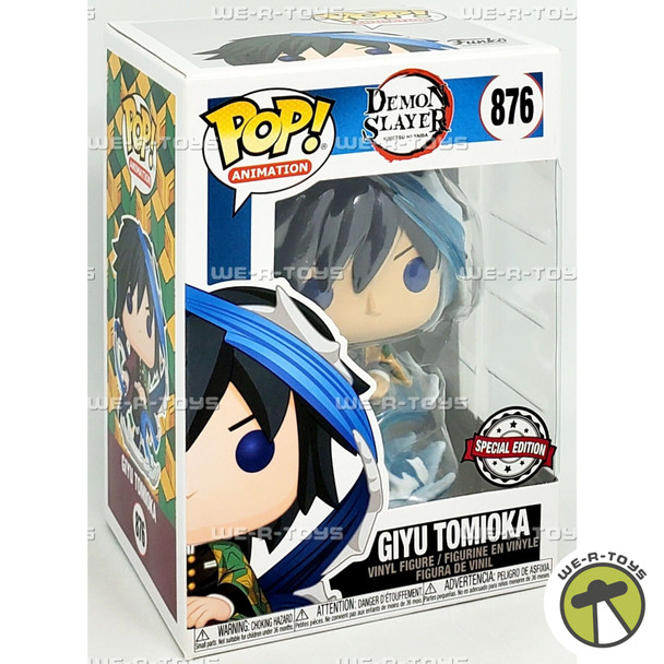 Funko POP Demon Slayer Giyu Tomioka 876 Vinyl Figure