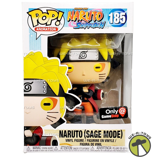 Funko POP Animation Naruto Shippuden Naruto Uzamaki Sage Mode 185 Vinyl Figure