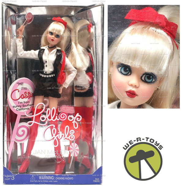 Lollipop Girls Jan McLean Designs Cassie Doll 2002 Unimax #706202
