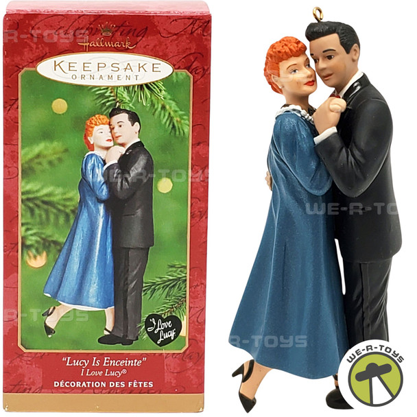 Lucy is Enceinte I Love Lucy Ornament Hallmark Keepsake 2000