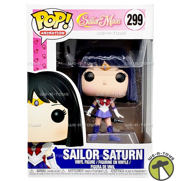 Funko POP Animation Sailor Moon Sailor Saturn 299 Vinyl Figure