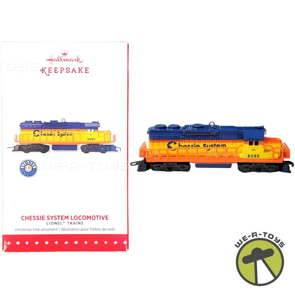 Chessie System Locomotive Lionel Trains Die-Cast Ornament Hallmark Keepsake 2016