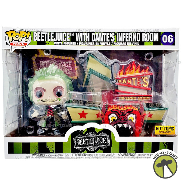 Funko POP Town 06 Beetlejuice with Dante's Inferno Room Vinyl Figures Hot Topic