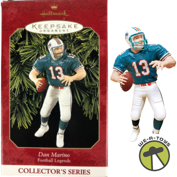 NFL Miami Dolphins Dan Marino Hallmark Keepsake Ornament Handcrafted1999