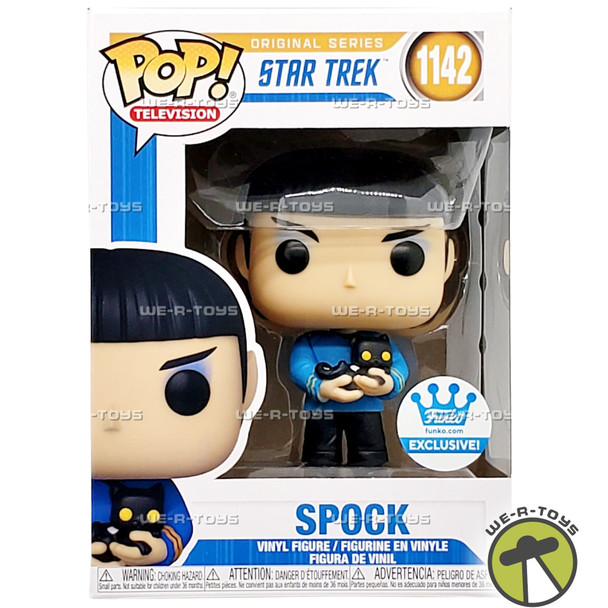 Funko POP Television Star Trek Spock with Cat 1142 Vinyl Figure