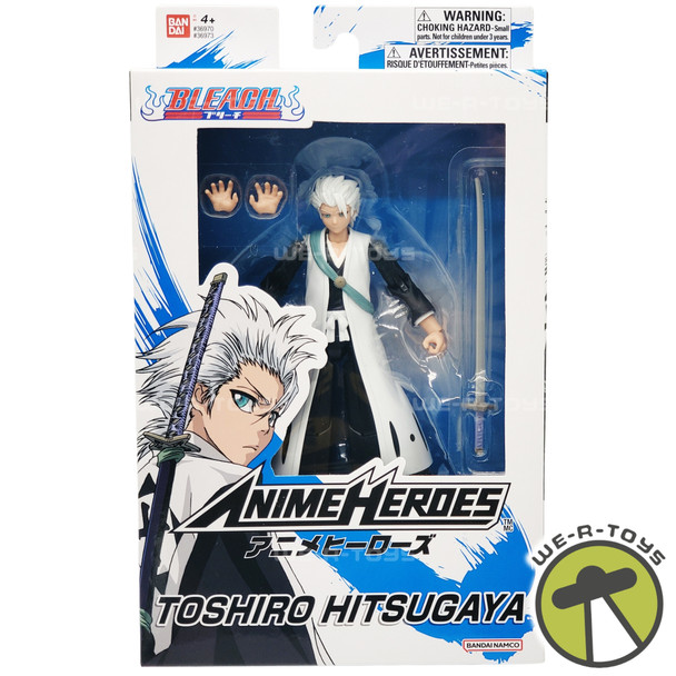 ANIME HEROES - Bleach - Toshiro Hitsugaya Action Figure Bandai Namco 36973 NEW