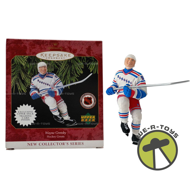 NHL New York Rangers Wayne Gretzky Hallmark Keepsake Ornament Handcrafted 1997