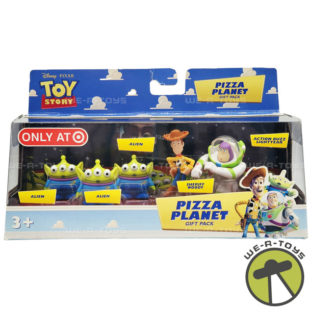 Disney Pixar Toy Story Pizza Planet Figure Gift Pack 2008 Mattel P9239 NEW