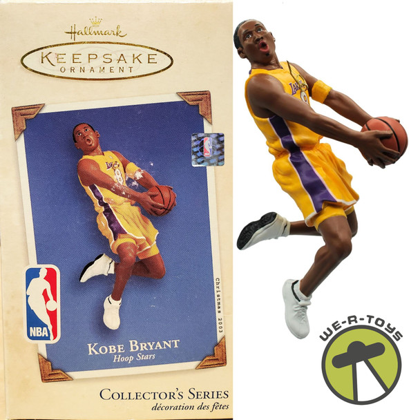 NBA Los Angeles Lakers Kobe Bryantllmark Keepsake Ornament Handcrafted 2003