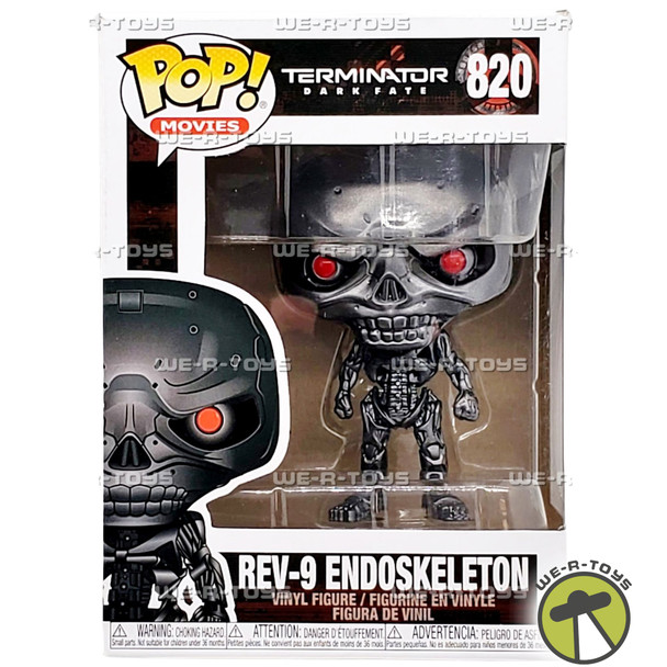 Funko POP Movies Terminator Dark Fate Rev-9 Endoskeleton 820 Vinyl Figure