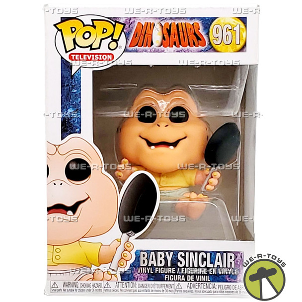 Funko POP Television Dinosaurs Baby Sinclair 961 Vinyl Figure