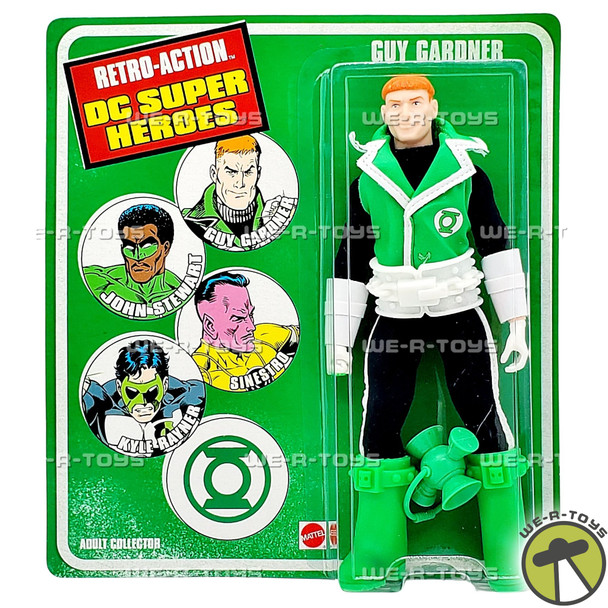 DC Universe Retro-Action Super Heroes Guy Gardner Figure 2010 Mattel V4307