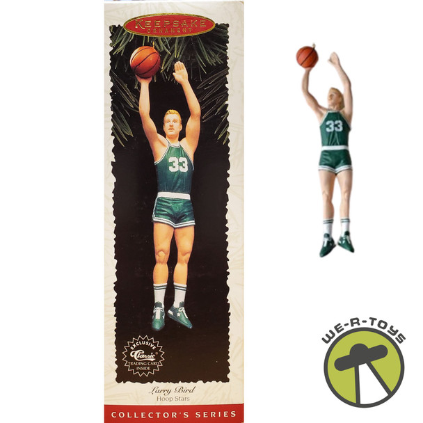 NBA Boston Celtics Larry Bird Hoop Stars Collectors Hallmark Keepsake Ornament