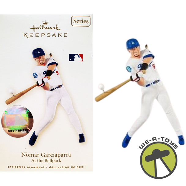 MLB Los Angeles Dodgers Nomar Garciaparra Hallmark Keepsake Ornament 2008
