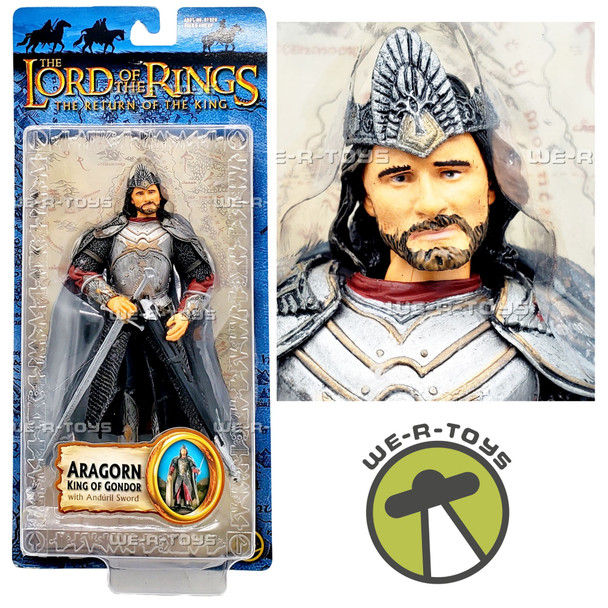 The Lord of the Rings Return of The King King Aragorn 2003 Toy Biz 81322