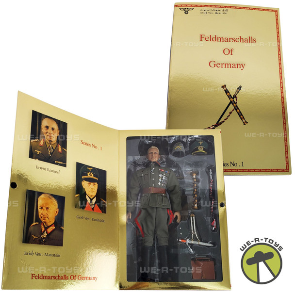 In The Past Toys Feldmarschalls Of Germany Erich Von. Manstein Figure NRFB