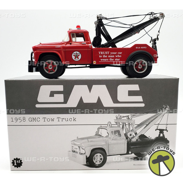 First Gear Texaco Trust 1958 GMC Tow Truck #18-2356 NRFB