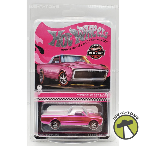 Hot Wheels Red Line Club Custom Fleetside Vehicle 2021 Mattel HGK70 NRFP