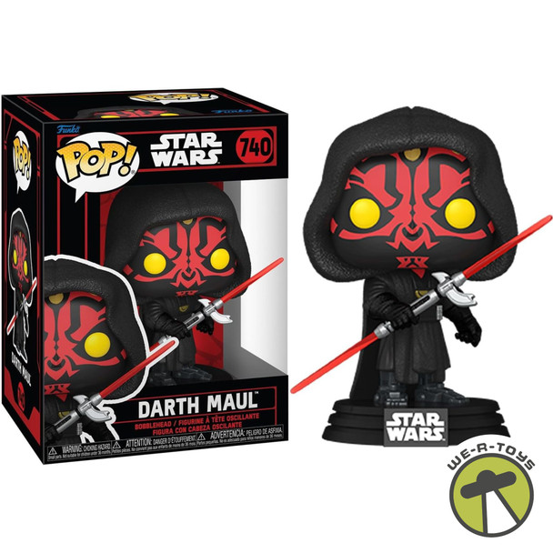 Funko Pop Star Wars 740 Dark Side Darth Maul Bobble-Head Figure
